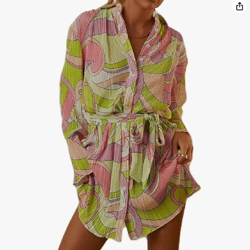 Amazon Vintage Shirt Dress